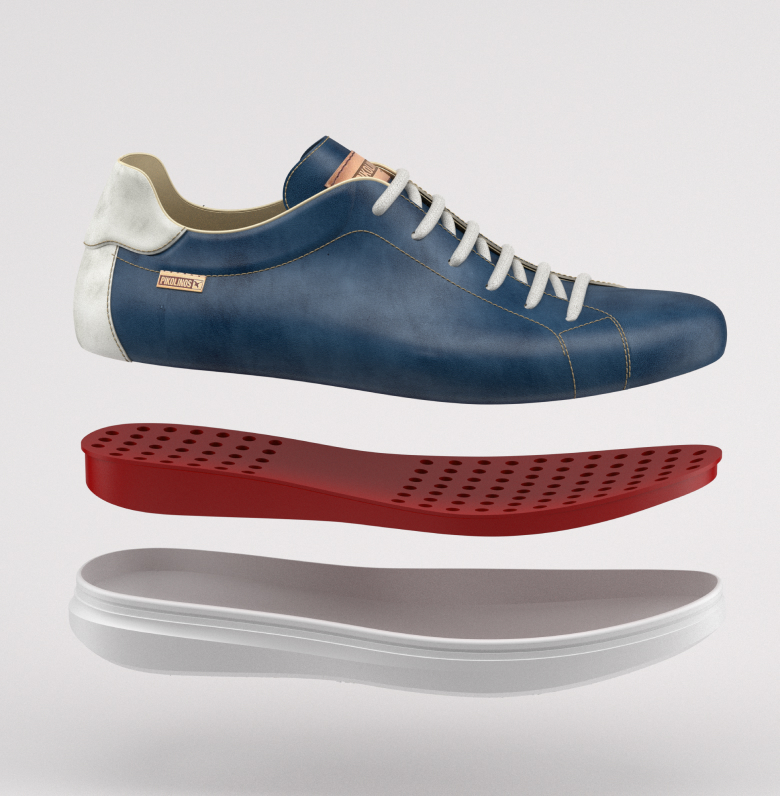 Modelo 3D de un zapato Airgonomics